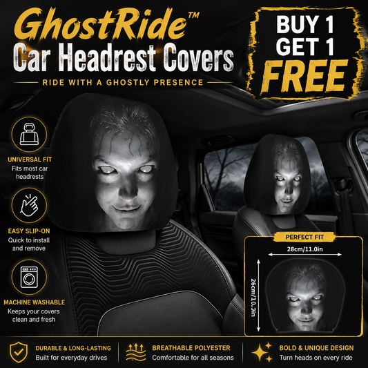 GhostRide™ Car Headrest Covers