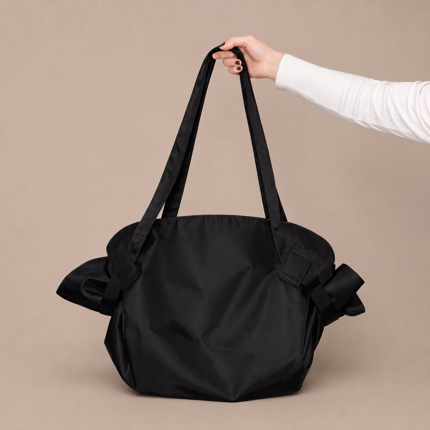 Foldable Tote Bag - Large Structured Everyday Tote