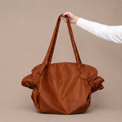 Foldable Tote Bag - Large Structured Everyday Tote