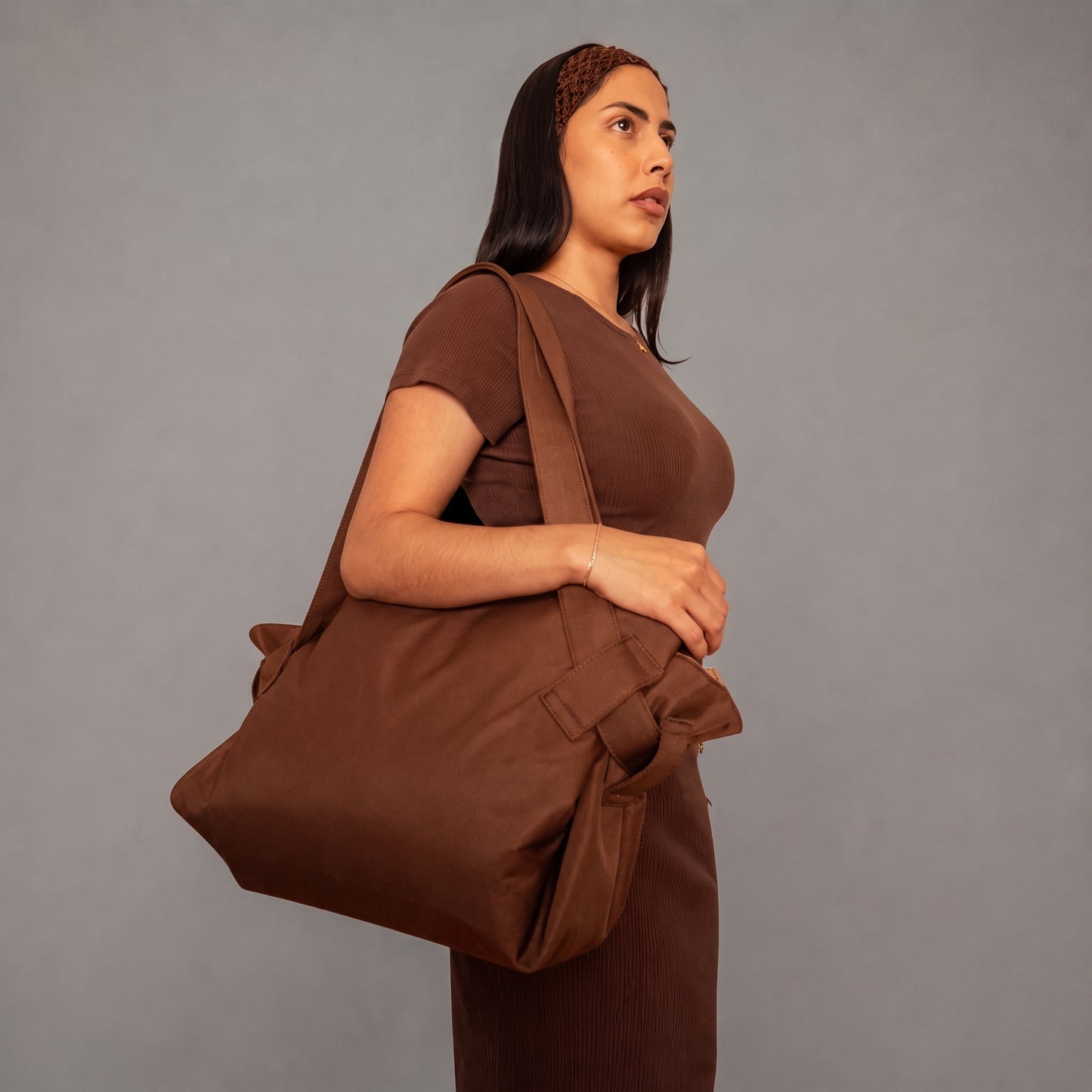 Foldable Tote Bag - Large Structured Everyday Tote