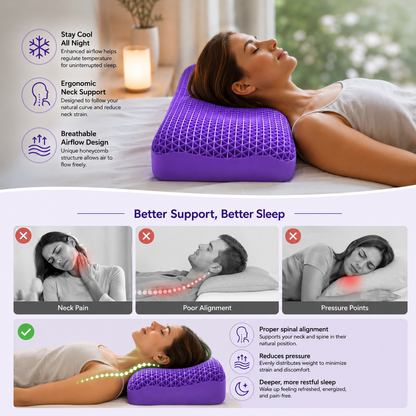 SleepFlow™ Cooling TPE Pillow
