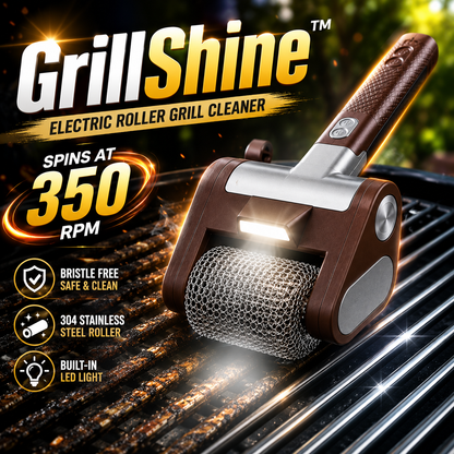 GrillShine™ – Electric Roller Grill Cleaner