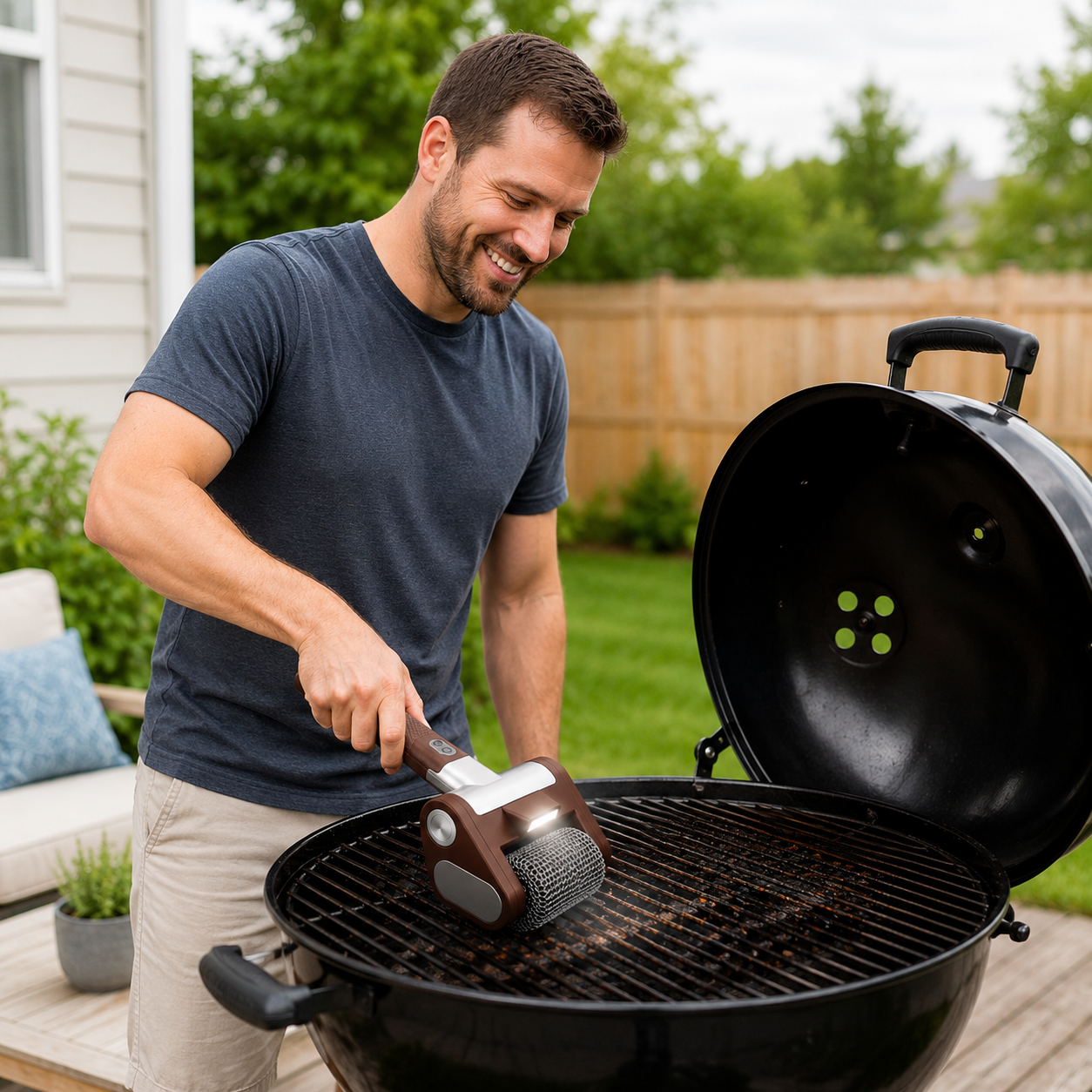 GrillShine™ – Electric Roller Grill Cleaner
