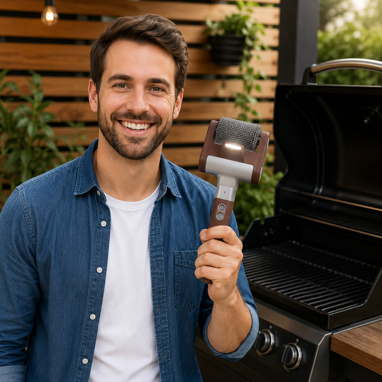 GrillShine™ – Electric Roller Grill Cleaner