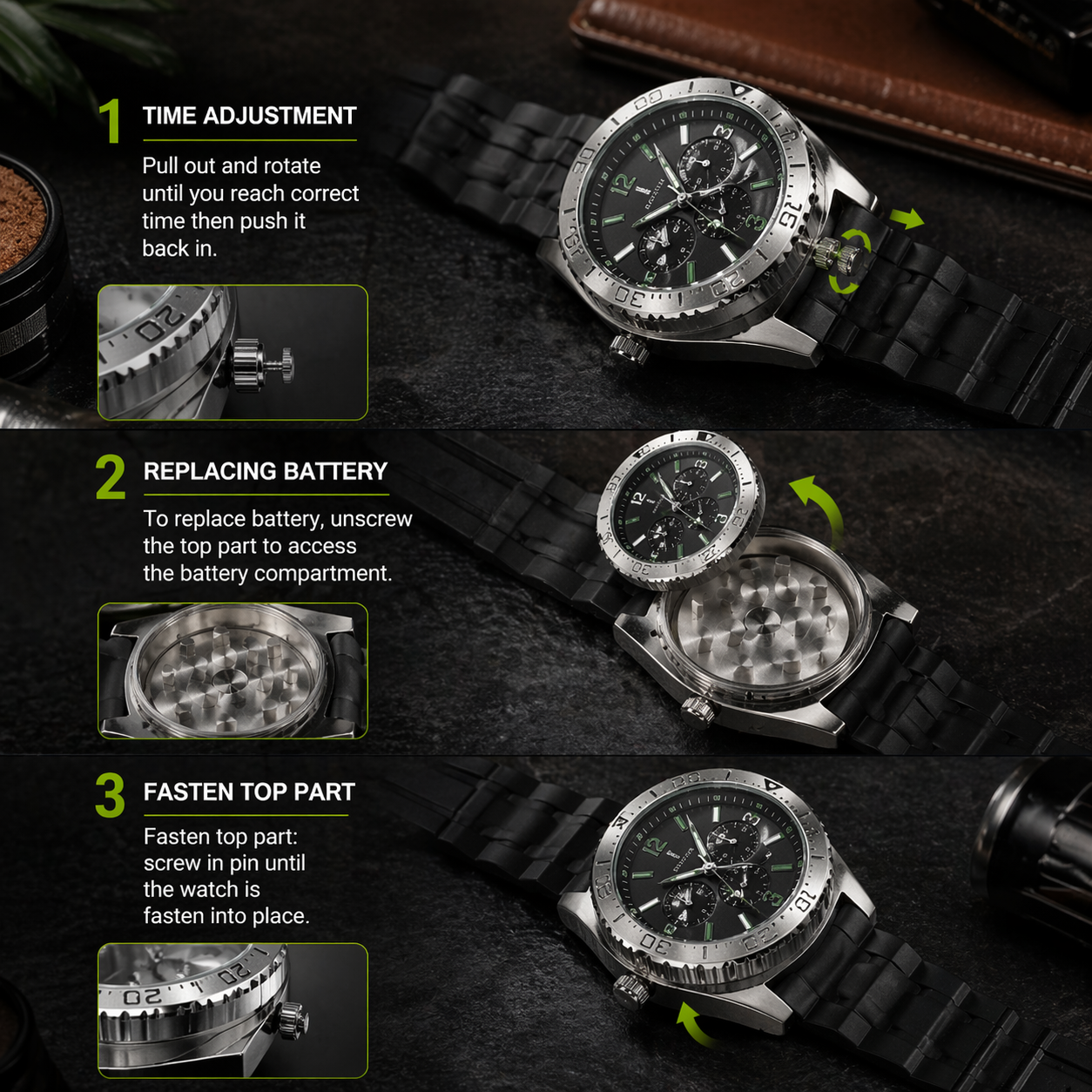 GixxBox™ - GrindTime Pro Watch
