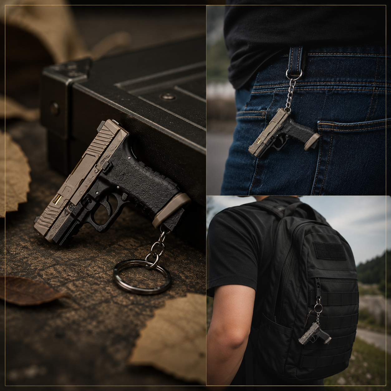 GixxBox™ - Mini Tactical Keychain Clip