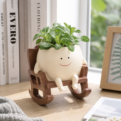 GixxBox™ WhimsySwing Plant Pot