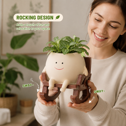 GixxBox™ WhimsySwing Plant Pot