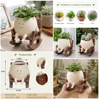 GixxBox™ WhimsySwing Plant Pot