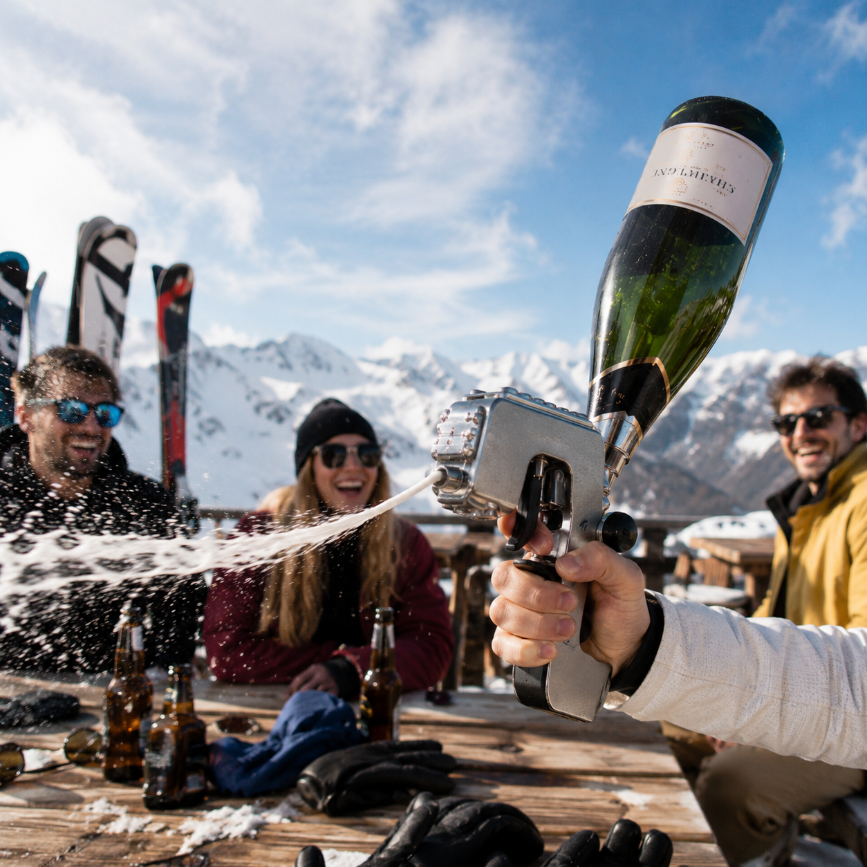 GixxBox™ Champagne Cannon