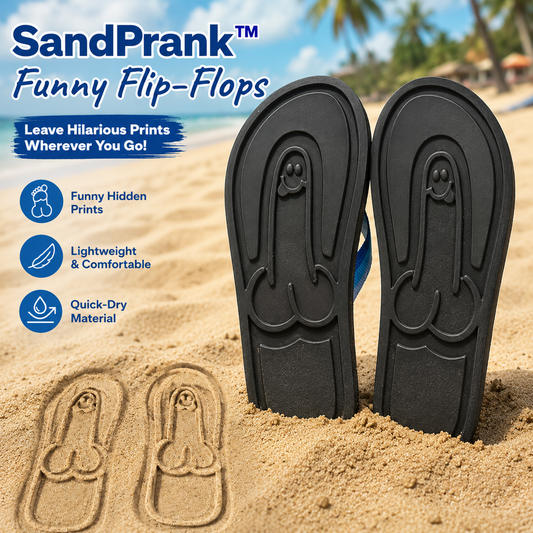 SandPrank™ Funny Flip-Flops