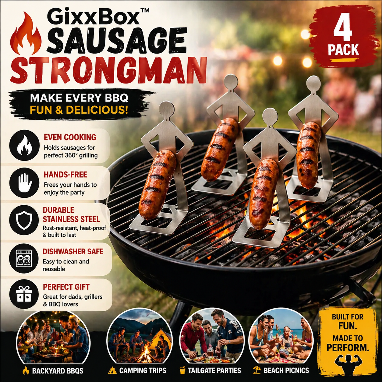 GixxBox™ - Sausage Strongman