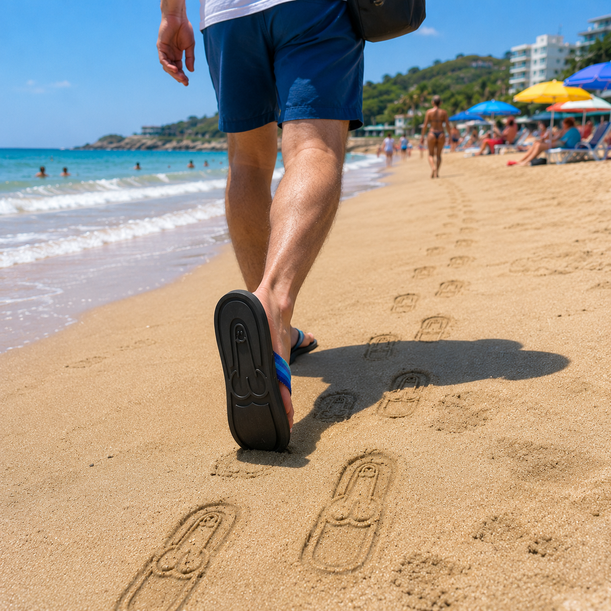 SandPrank™ Funny Flip-Flops