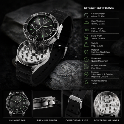 GixxBox™ - GrindTime Pro Watch