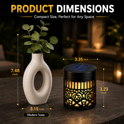 GixxBox™ Solar Mandala Projection Light