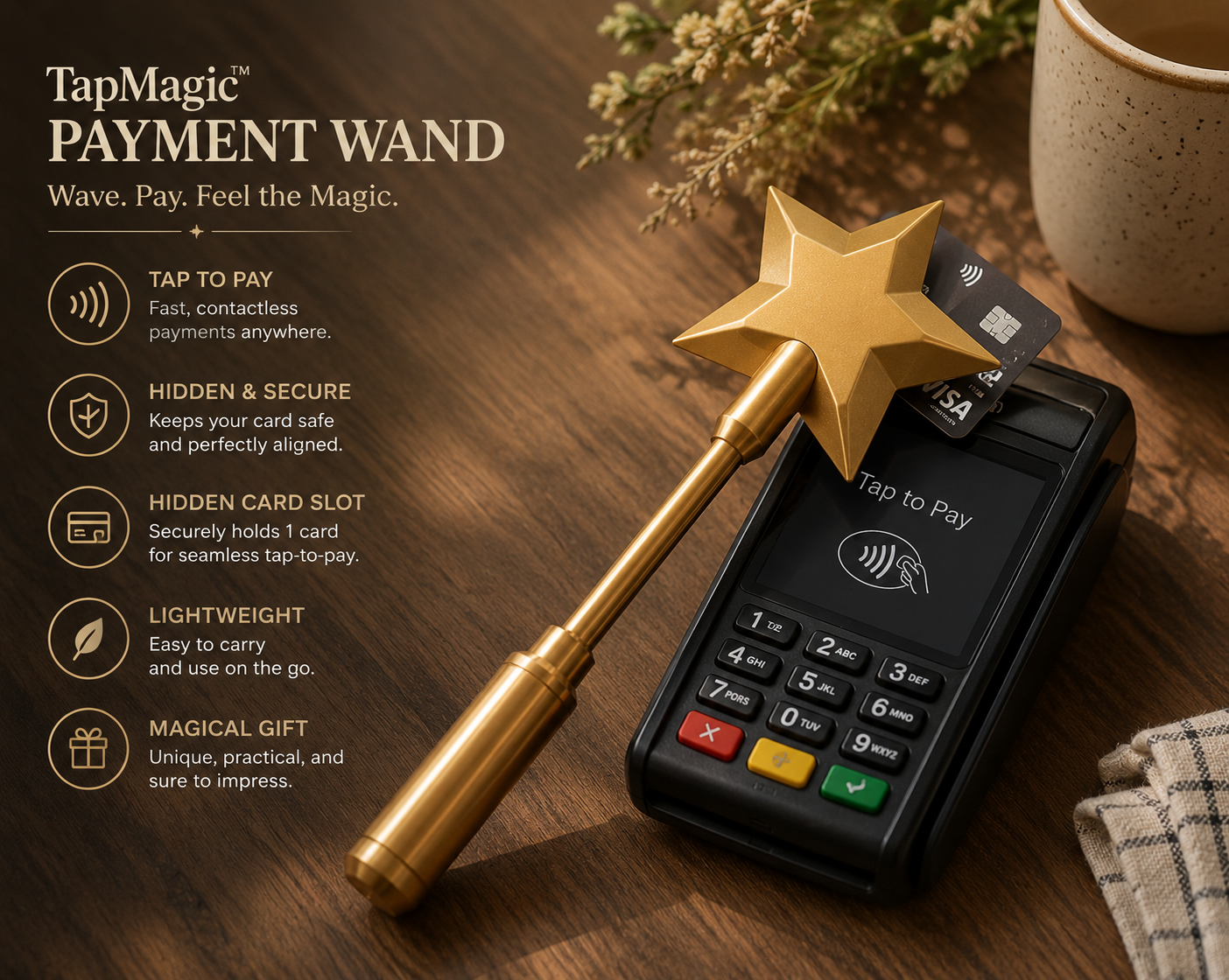 TapMagic™ - Payment Wand