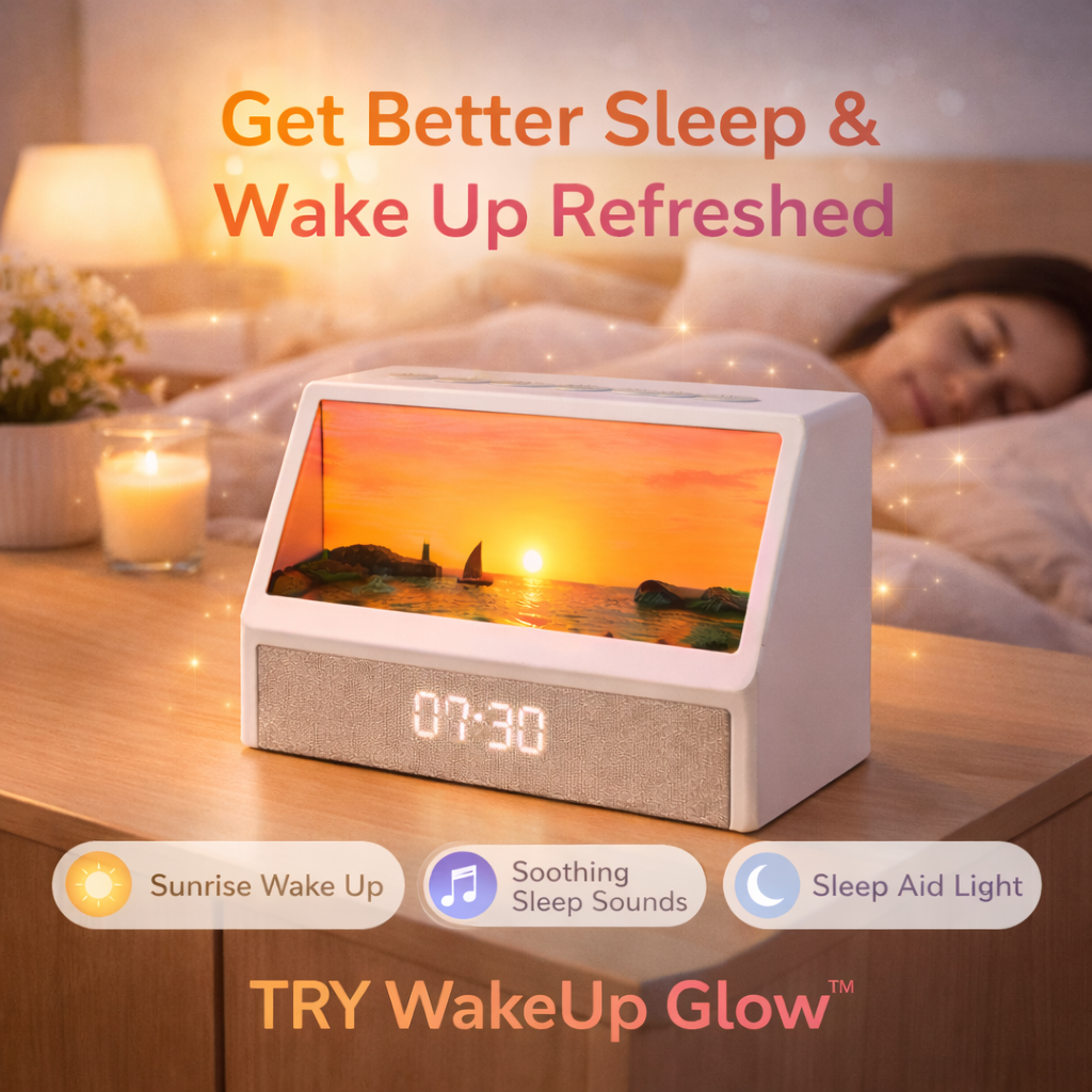 WakeUp Glow™ Smart Alarm Clock