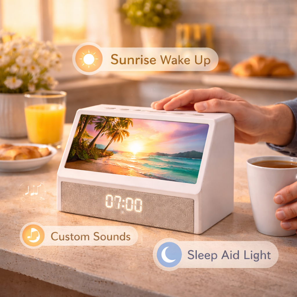 WakeUp Glow™ Smart Alarm Clock