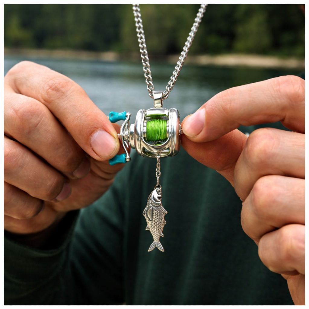 ReelSpin™ Luxury Fishing Necklace