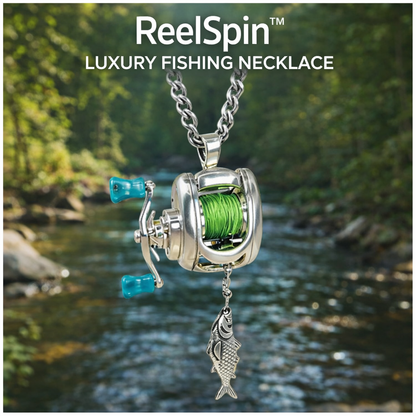 ReelSpin™ Luxury Fishing Necklace