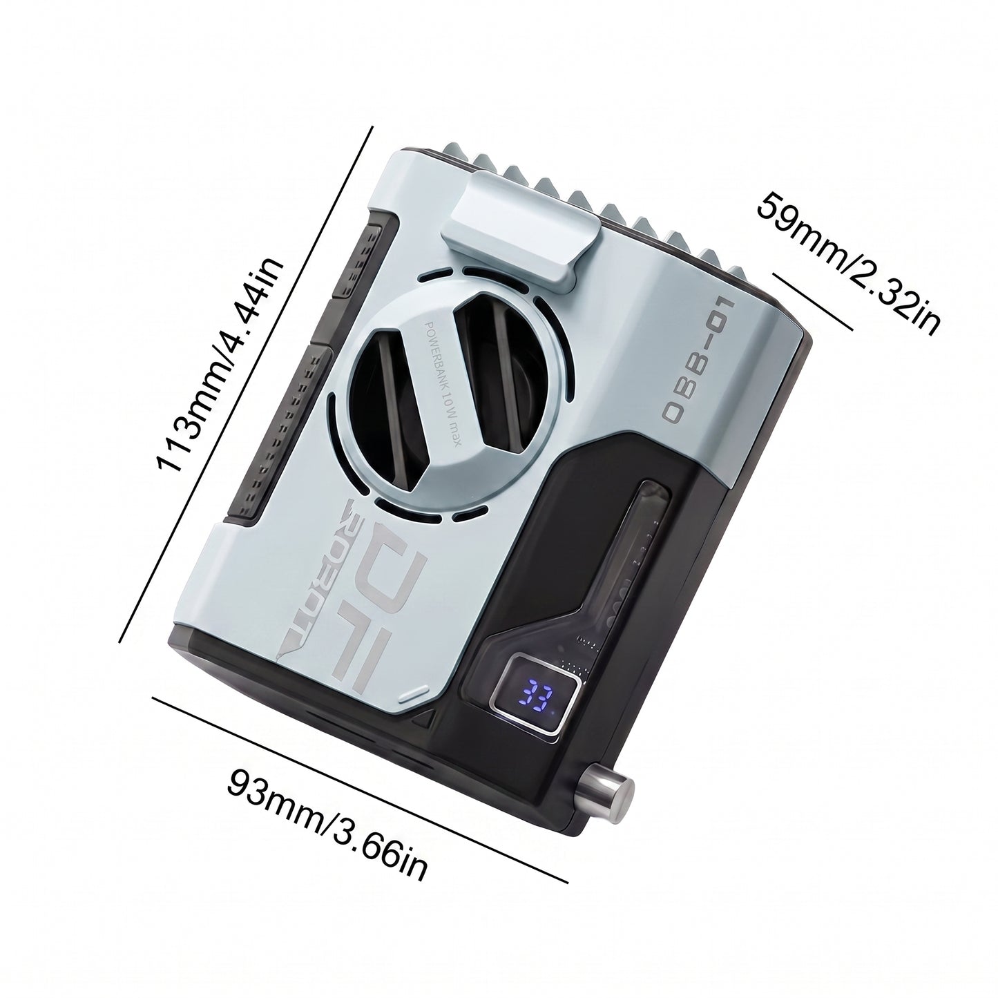 IronBreeze V2 Pro - 3in1 Hands Free Cooling Waist Fan